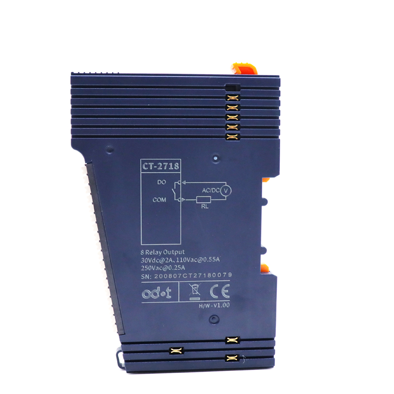 CT-2718 8 channel relay output 2A30VDC60W-5